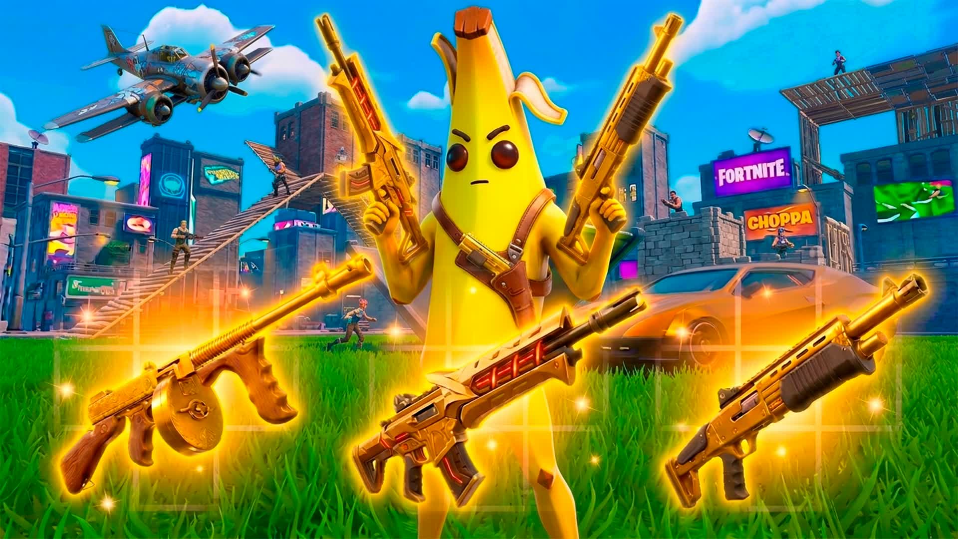 1V1 WITH ALL WEAPONS — Fortnite Creative map