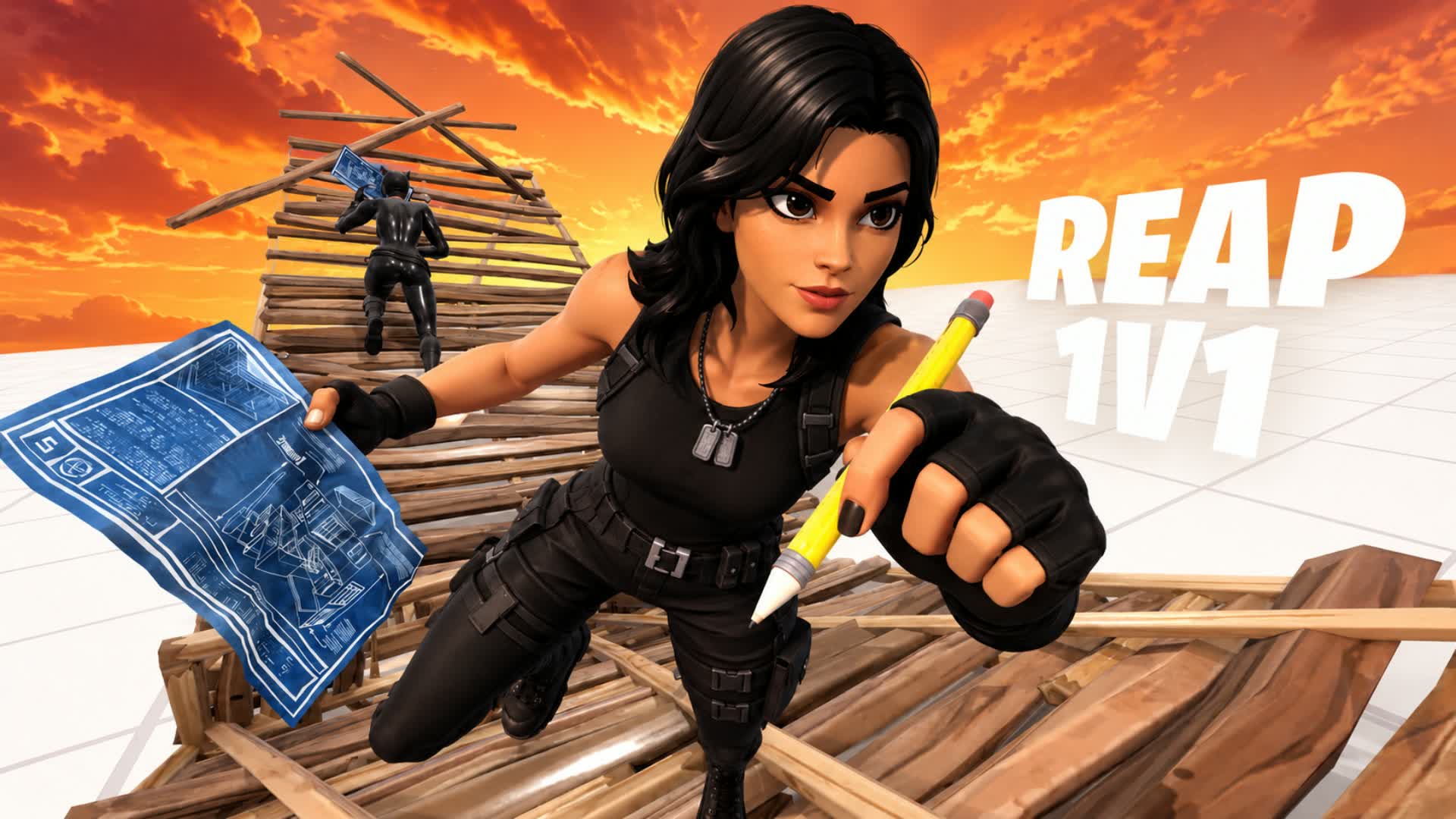 Reap 1v1 Map (200 Pumps) — Fortnite Creative map
