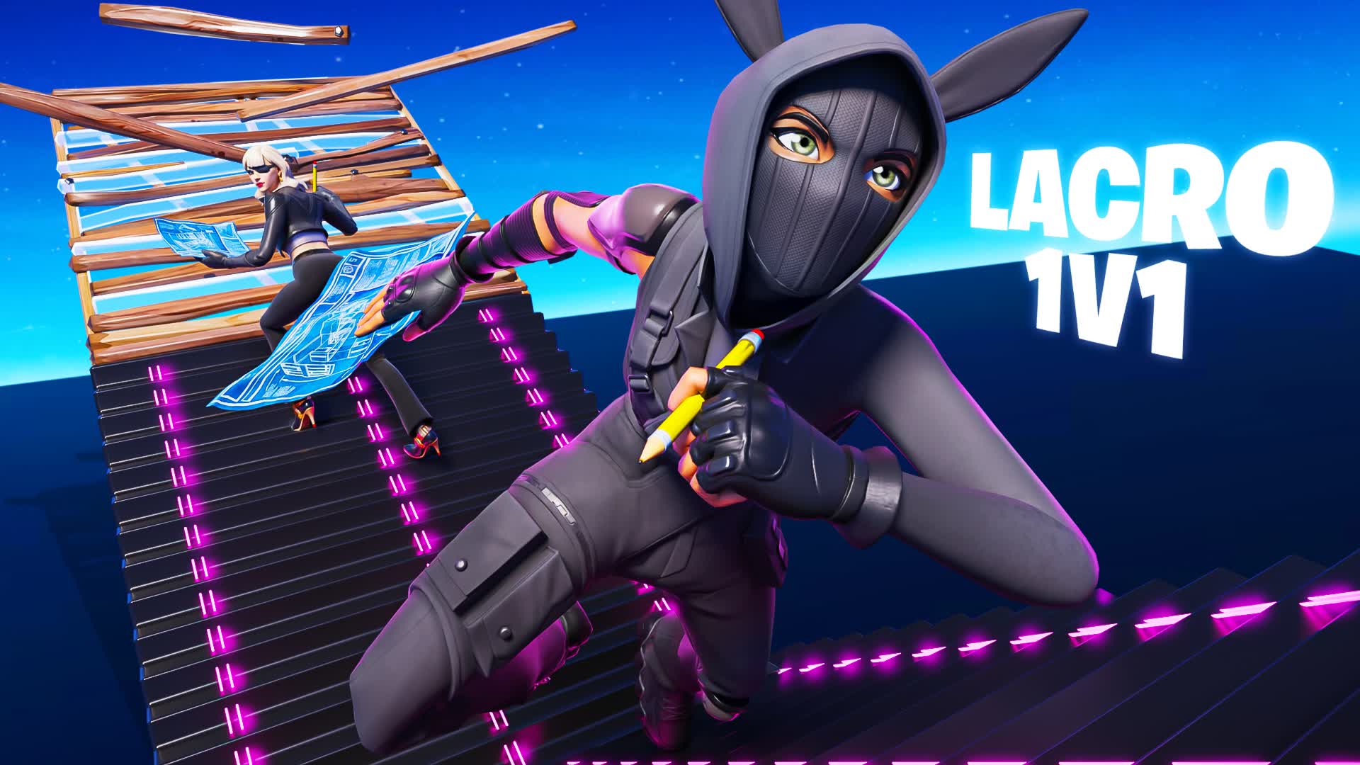LACRO 1V1 BUILD FIGHT ! — Fortnite Creative map