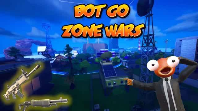 Bot Go zone wars — Fortnite Creative map cover art