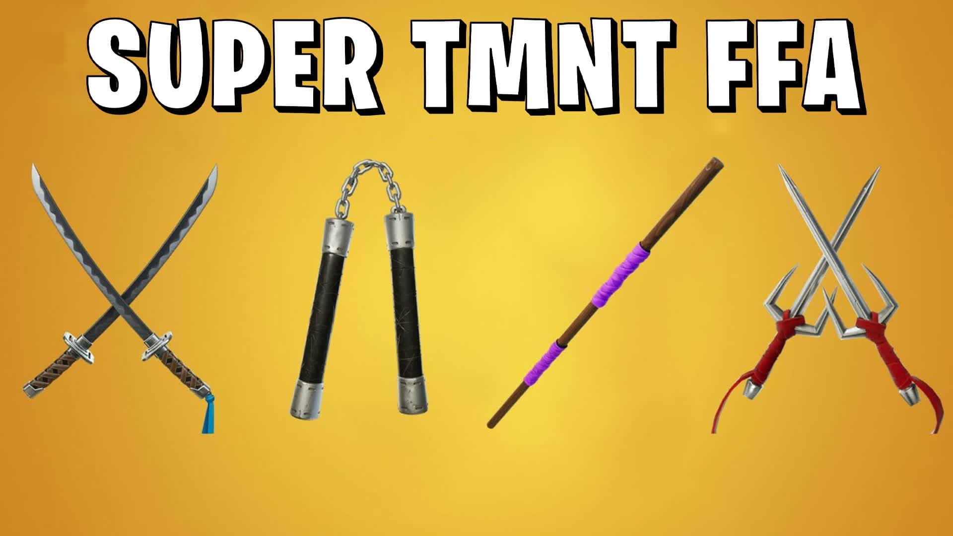 SUPER TMNT FFA — Fortnite Creative map