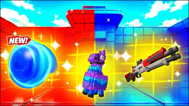 RED VS BLUE OVERWATCH SEE 🔴🔵 — Fortnite Creative map cover art