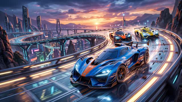 FUTURE HORIZON: SKYWAY RACING 🏎️ — Fortnite Creative map