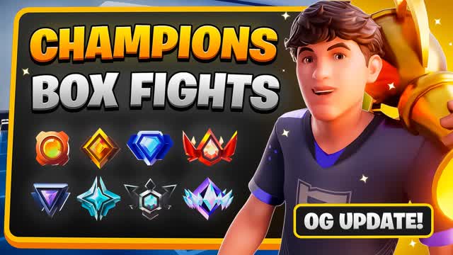 🏆 CHAMPIONS BOX FIGHTS (Ranked) — Fortnite Creative map