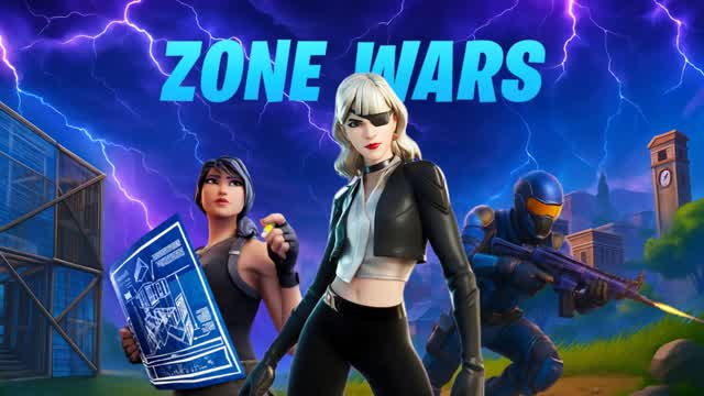 Sweaty Zone Wars — Fortnite Creative map cover art