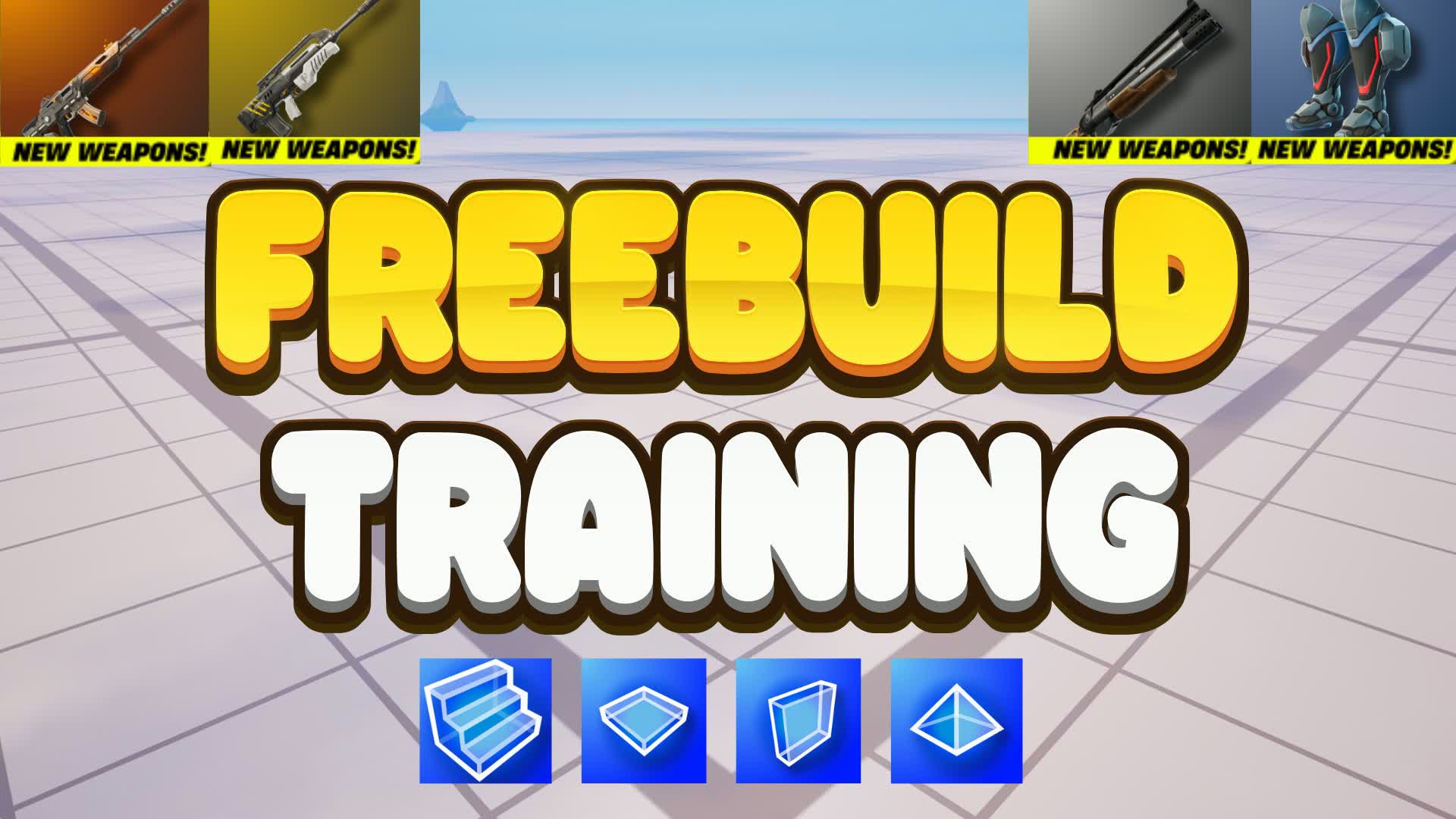 best freebuild practice — Fortnite Creative map
