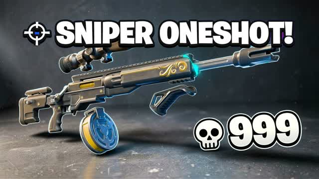 THE NEW DRIVER SNIPER 💫 — Fortnite Creative map