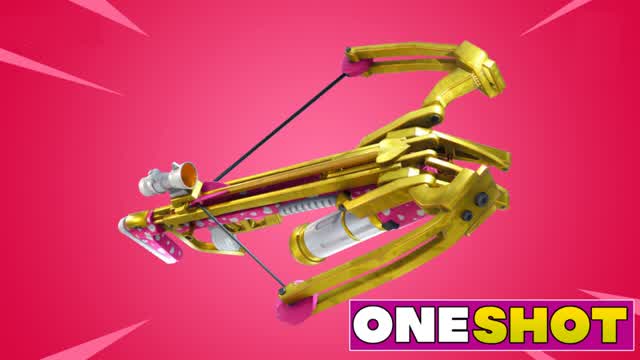 💘CROSSBOW ONLY [ONE SHOT] — Fortnite Creative map