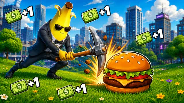 🍔 FOOD CLICKER 🍔 — Fortnite Creative map