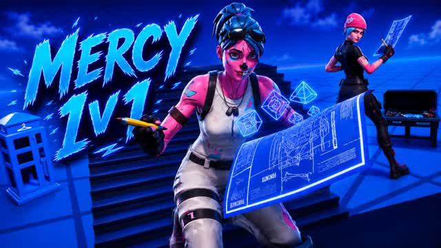 MERCY 1V1 BUILDFIGHTS (200 PUMPS) — Fortnite Creative map cover art