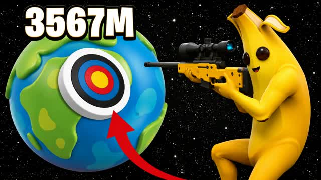 CRAZY TRICKSHOT PARKOUR 🎯(125+ LVL) — Fortnite Creative map