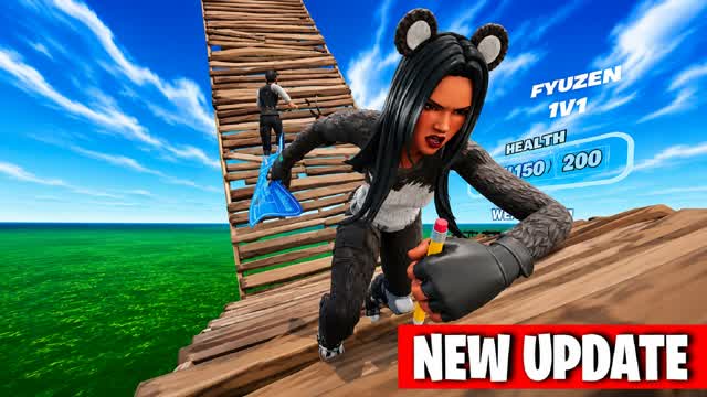 1v1 Fyuzen — Fortnite Creative map cover art