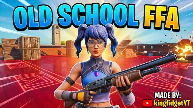 FFA Old School OG Loot Chapter 1 — Fortnite Creative map cover art
