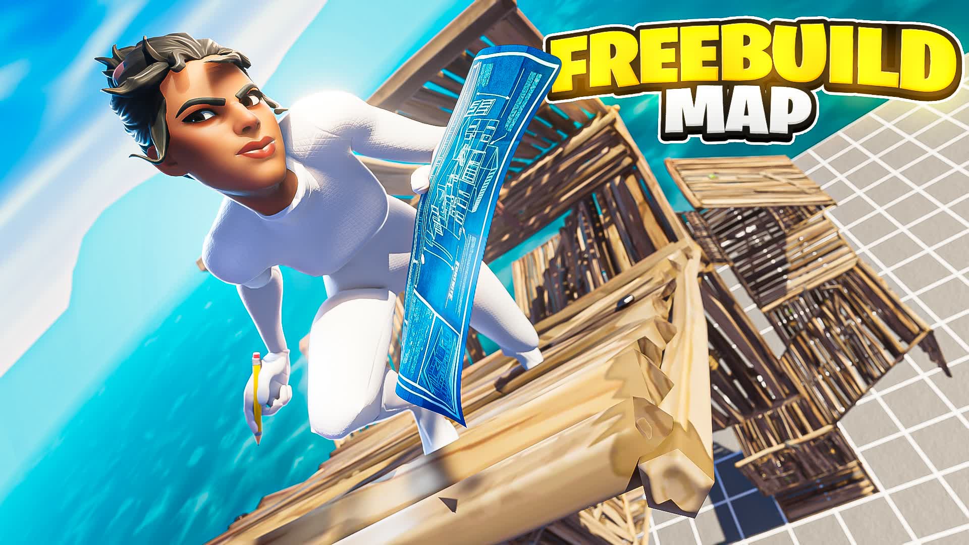 FREEBUILD | WARMUP | EDIT COURSE — Fortnite Creative map