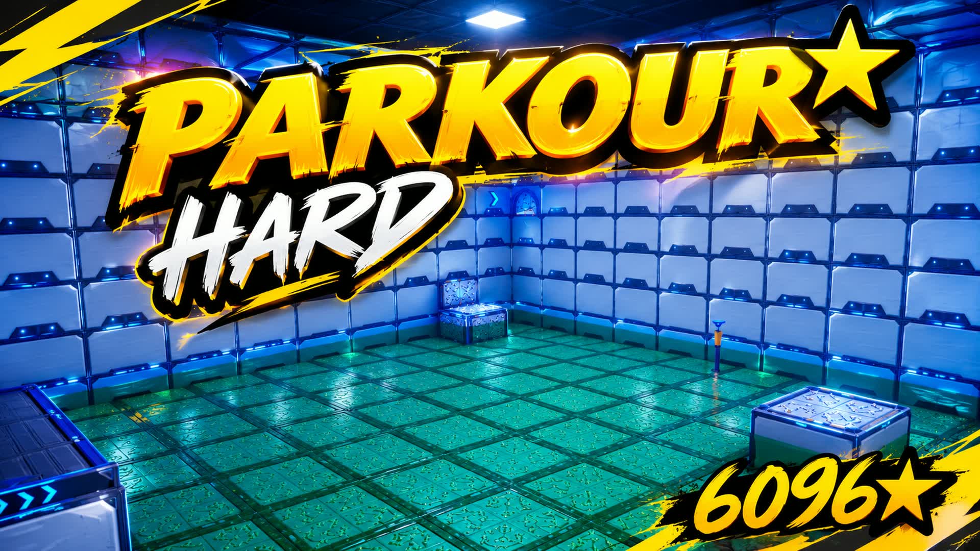 باركور المستحيل الـ 6096 (Hard Parkour) — Fortnite Creative map