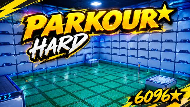 باركور المستحيل الـ 6096 (Hard Parkour) — Fortnite Creative map cover art
