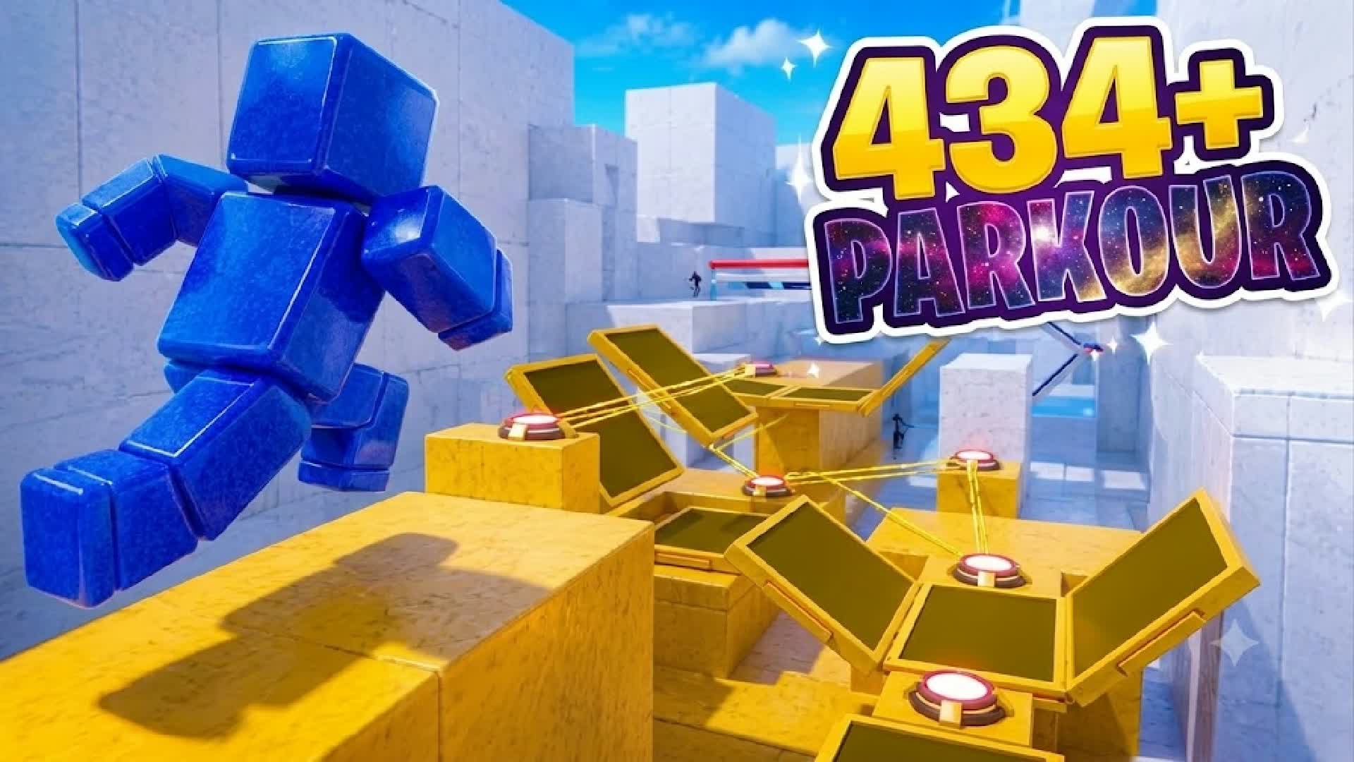FAST PARKOUR 434+ LEVELS⭐ — Fortnite Creative map
