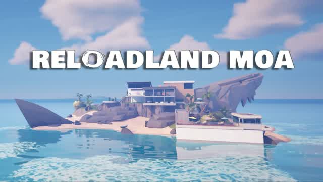 reloadland moa — Fortnite Creative map cover art