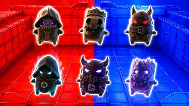 RED VS BLUE QUICK RAY 🔴🔵 — Fortnite Creative map cover art