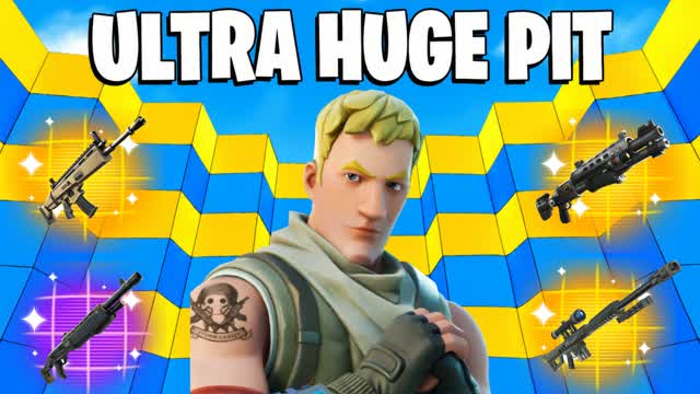ULTRA HUGE PIT — Fortnite Creative map