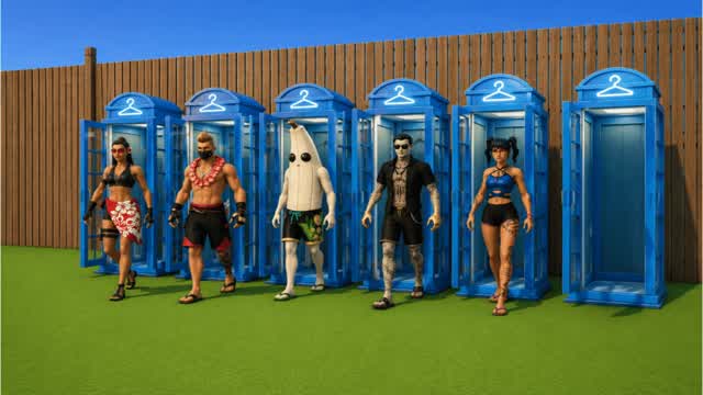 👕David's Fashion Show✨🎩 — Fortnite Creative map
