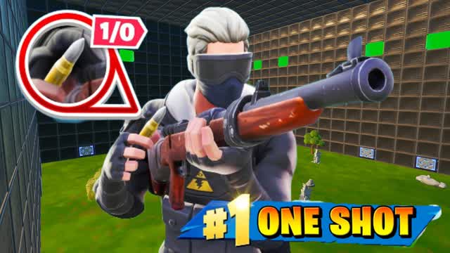 ONE Shot sniper — Fortnite Creative map cover art