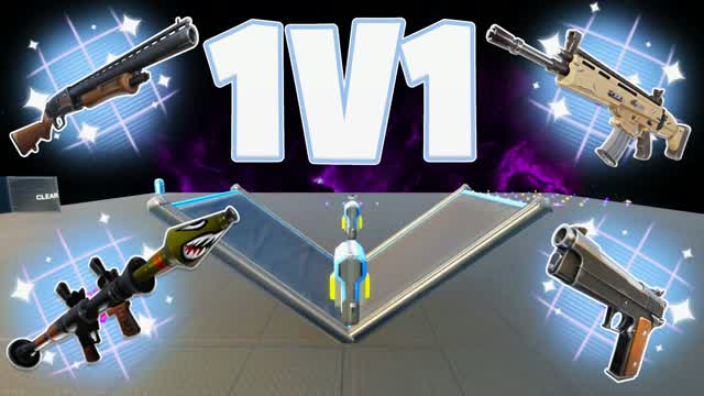 1vs1 A — Fortnite Creative map