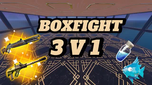 BOX FIGHT [3V1] — Fortnite Creative map