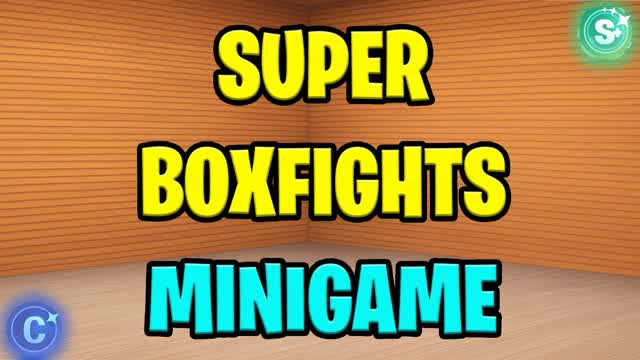 SUPER BOXFIGHTS MINIGAME — Fortnite Creative map cover art
