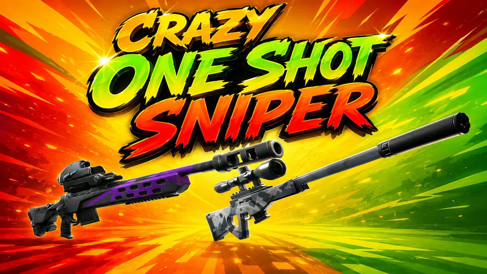 Crazy One Shot Sniper — Fortnite Creative map