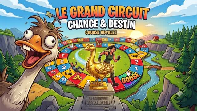 Le jeu de I'oie — Fortnite Creative map cover art