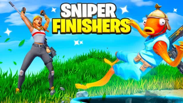 SNIPER FINISHERS🎯 — Fortnite Creative map cover art