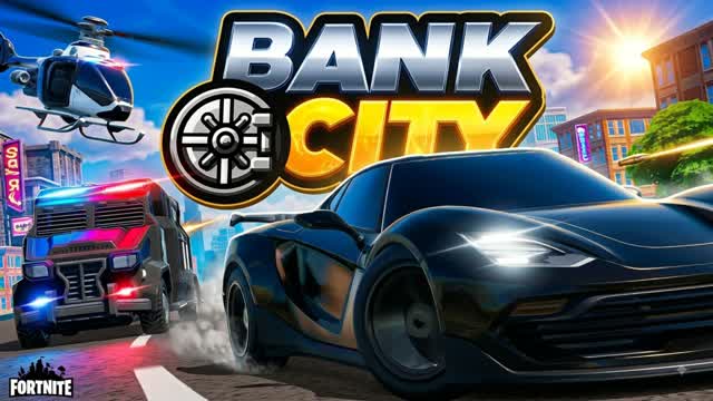 BANK CITY | GRAND DRIVE — Fortnite Creative map