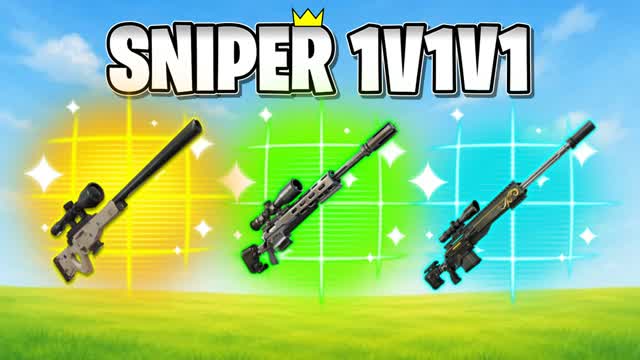 Sniper 1v1v1 — Fortnite Creative map