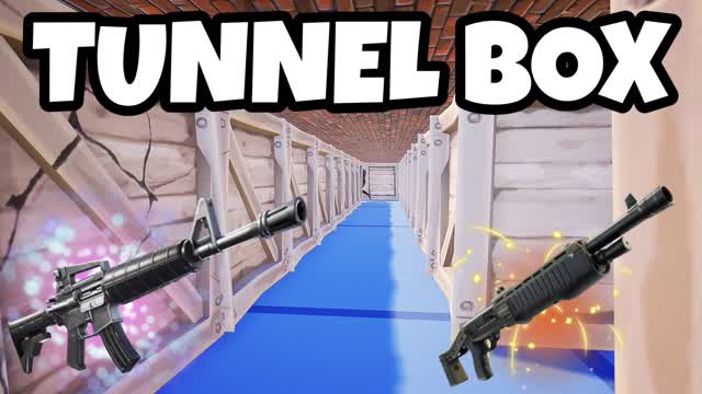 Tunnel Box Fights 📦 — Fortnite Creative map cover art