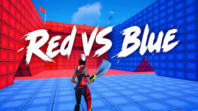 Red vs blue new — Fortnite Creative map