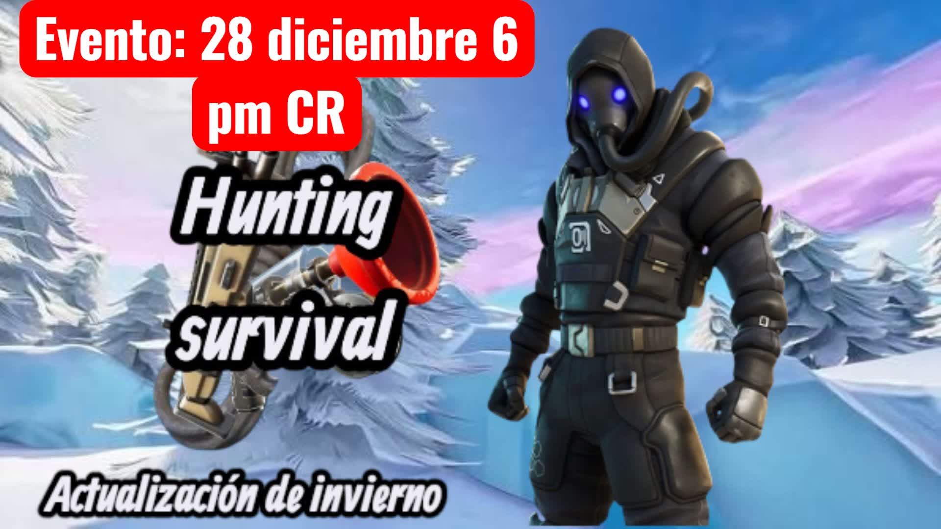 hunting survival — Fortnite Creative map