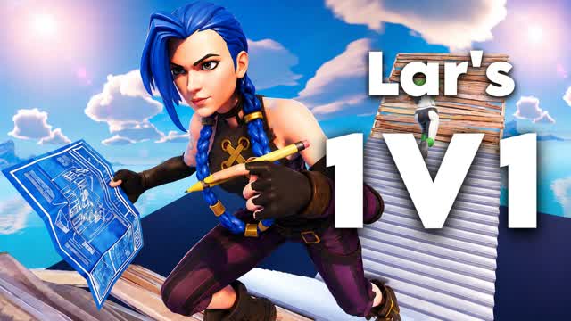 Lar's 1v1 Build Fights — Fortnite Creative map