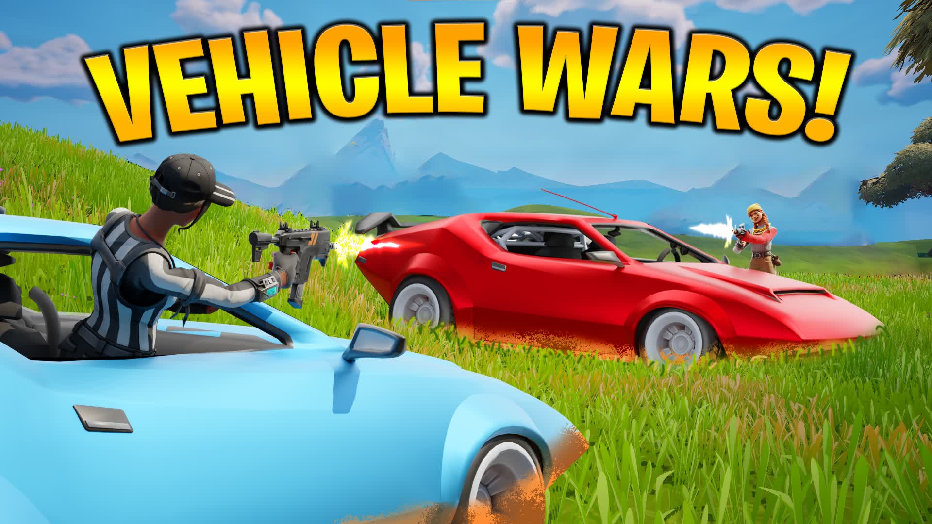 VEHICLE ZONE WARS β Fortnite Creative map