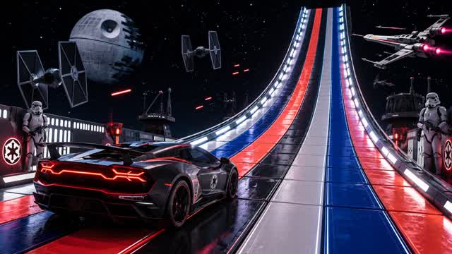 CAR GAME - INSANE MEGA RAMP — Fortnite Creative map