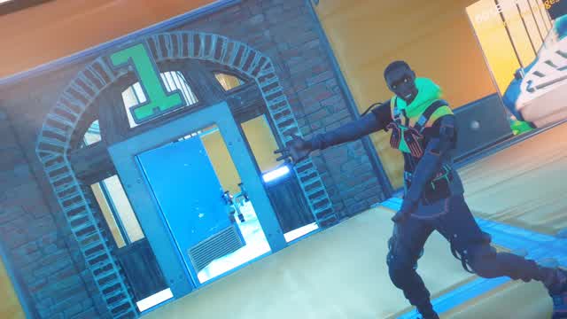 Parkour race — Fortnite Creative map cover art