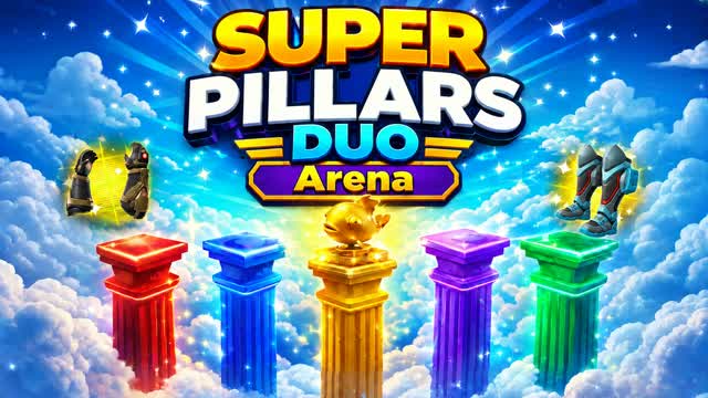 SUPER PILLARS DUO Arena — Fortnite Creative map