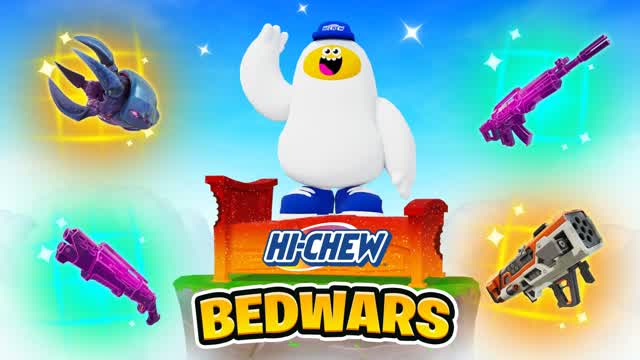 HI-CHEW BED WARS — Fortnite Creative map cover art