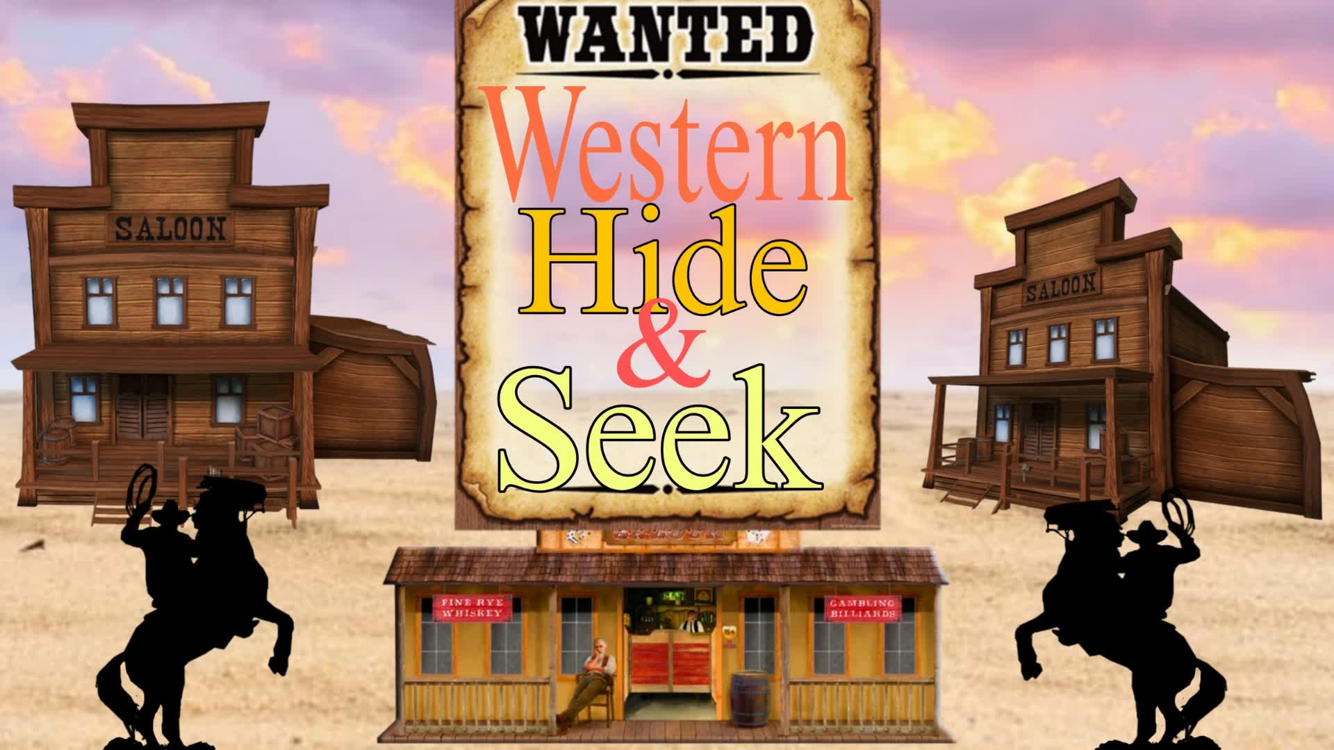 Western Hide & Seek — Fortnite Creative map