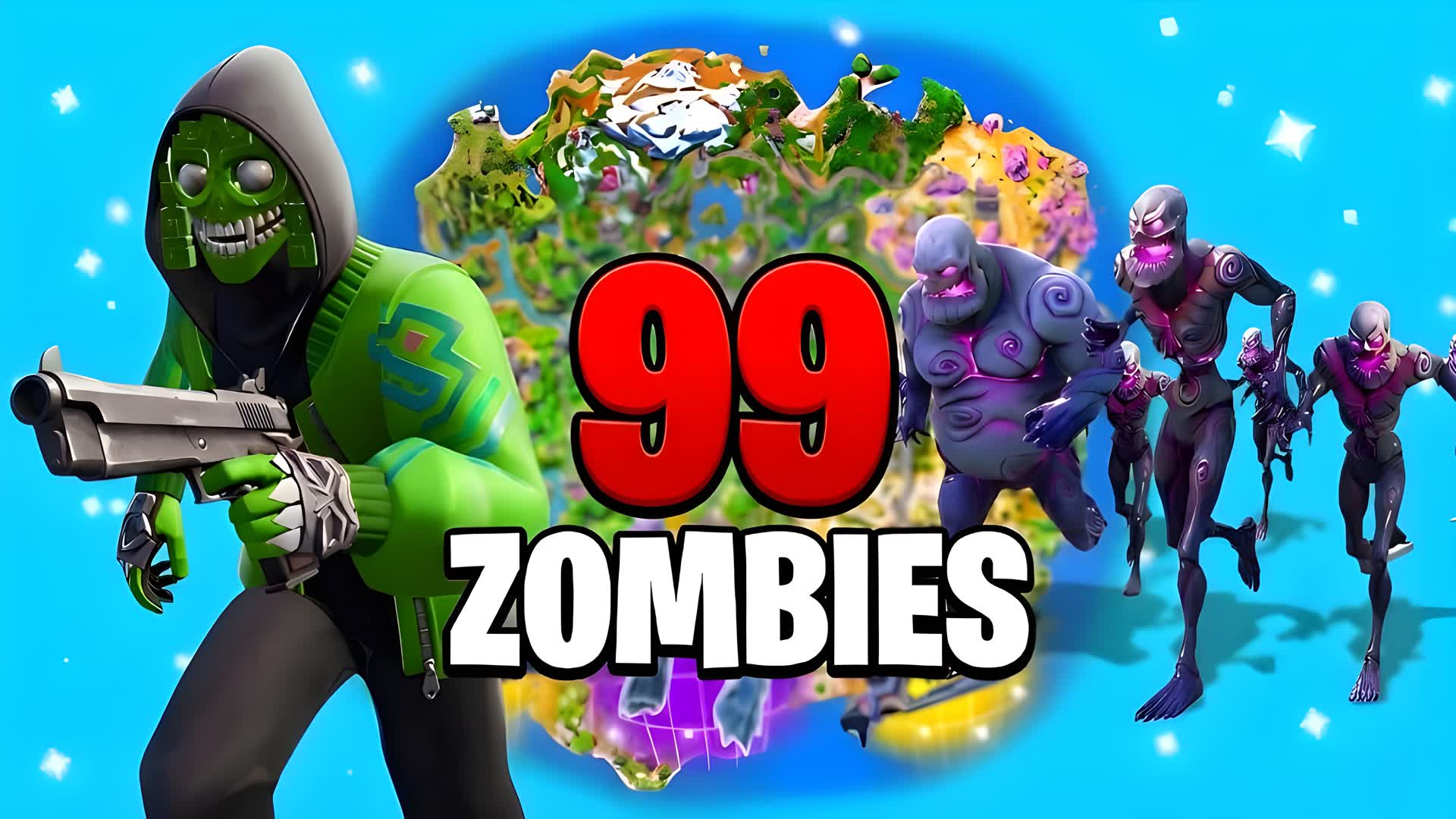ZOMBIES DESERT 99 — Fortnite Creative map