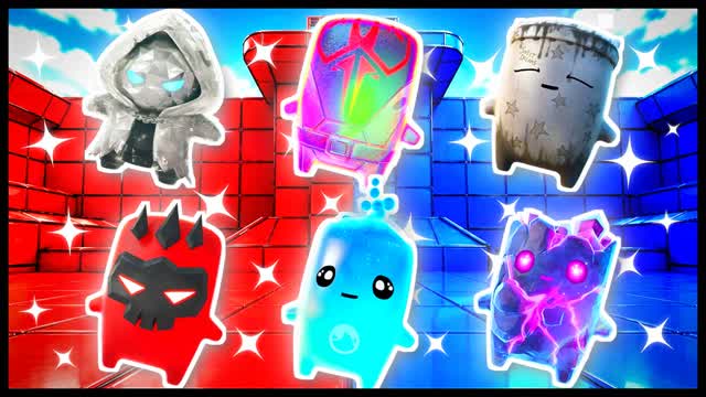 RED VS BLUE TEMPEST TRACE 🔴🔵 — Fortnite Creative map cover art