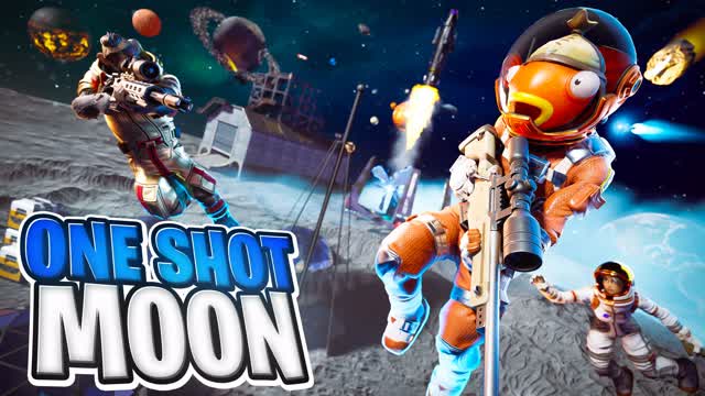 🌑💫MOON ONE SHOT🌑💫 — Fortnite Creative map cover art