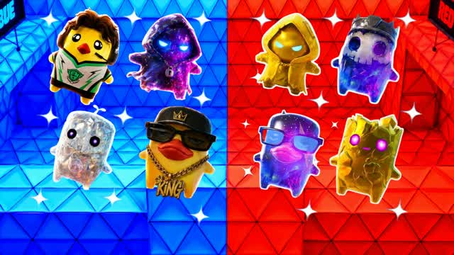 RED VS BLUE ZAIR! 🔴🔵 — Fortnite Creative map