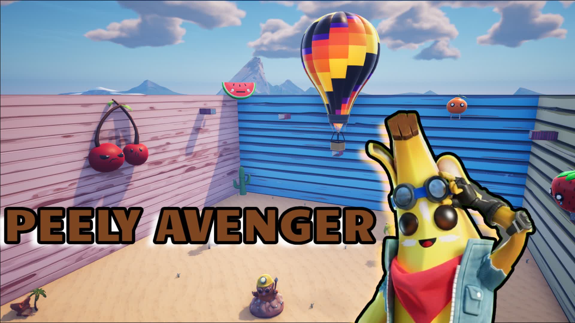 PEELY AVENGER - FREE FOR ALL — Fortnite Creative map