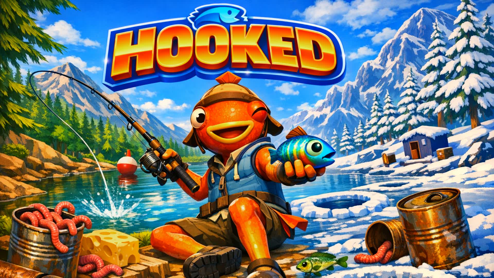 Hooked! Open World Fishing — Fortnite Creative map